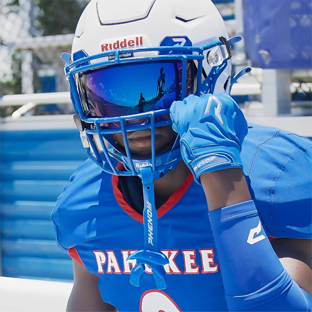Playmaker Base: American Football Mundschutz Phenom Elite "Hexa Flow" 3.0 Royal-Blau Produktbild 1